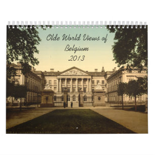 Calendário Visões mundiais Bélgica 2013 de Olde