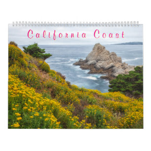 Calendário Vista costeira da Califórnia
