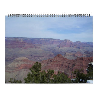 Calendário vista do Grand Canyon
