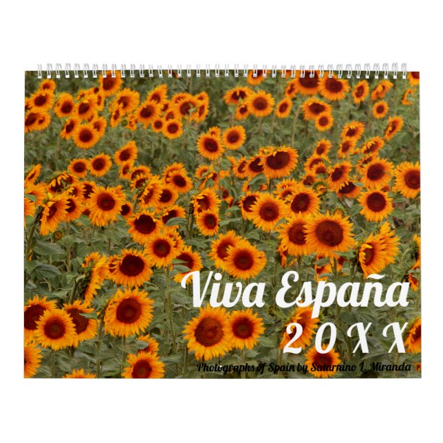 Calendário Viva Espanha! (Capa)