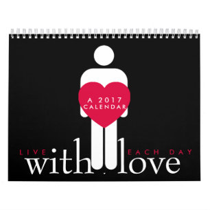 Calendário Vive cada dia com o amor