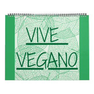 Calendário Vive vegano | Vegan vivo
