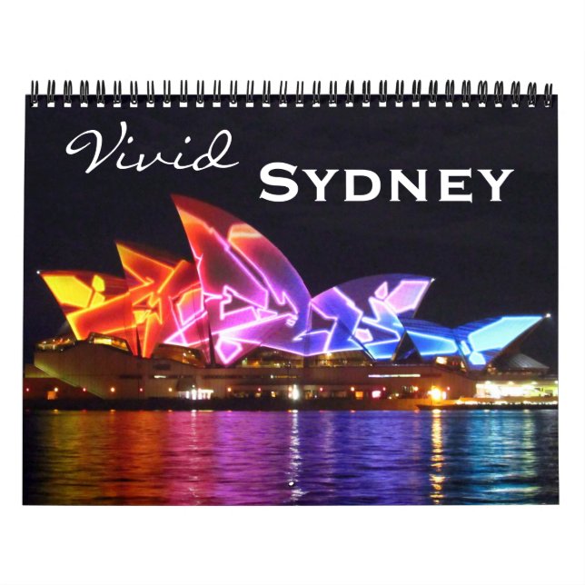 Calendário vivid sydney 2026 (Capa)