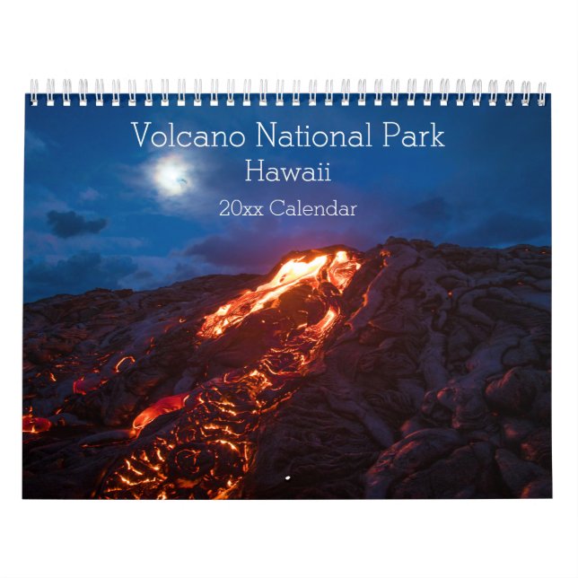 Calendário Volcano National Park Calendar (Capa)