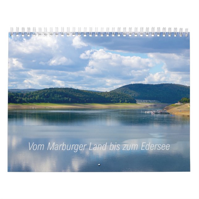 Calendário Vom Marburger Land bis zum Edersee (Capa)