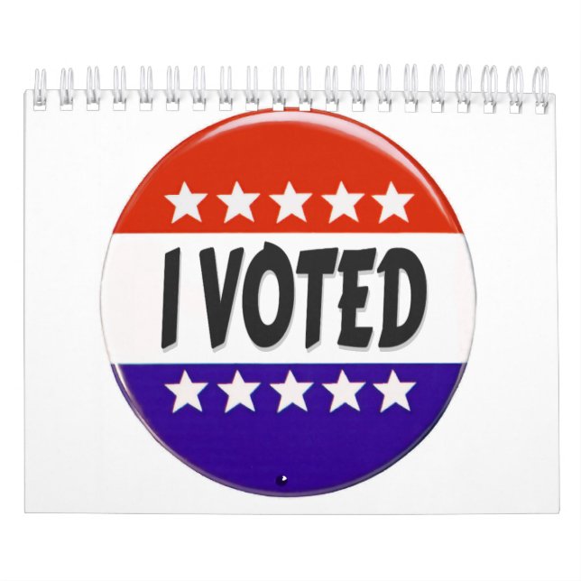 Calendário Votei (Capa)