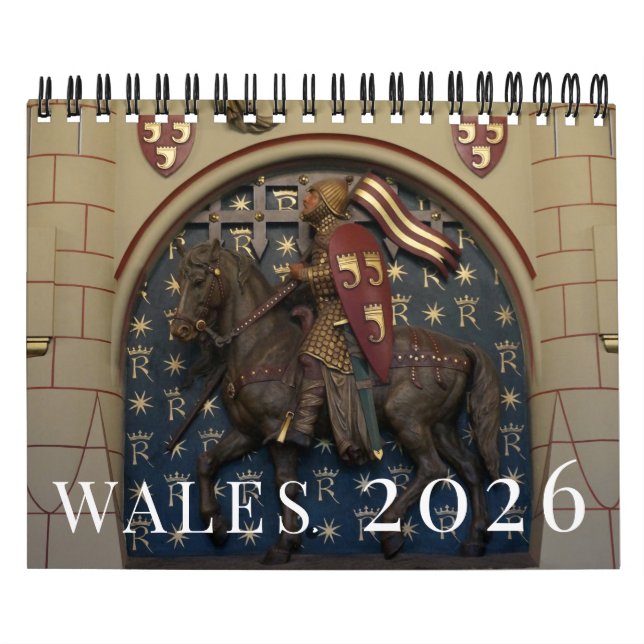 Calendário Wales, U.K. Calendar 2026 (Capa)