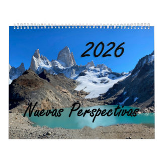 Calendário Wall Calendar 2026 with Spanish Bible Verses