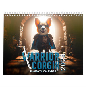Calendário Warrior Corgis