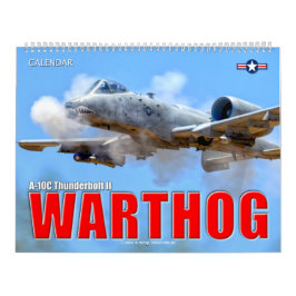 Calendário WARTHOG - A-10C Thunderbolt II