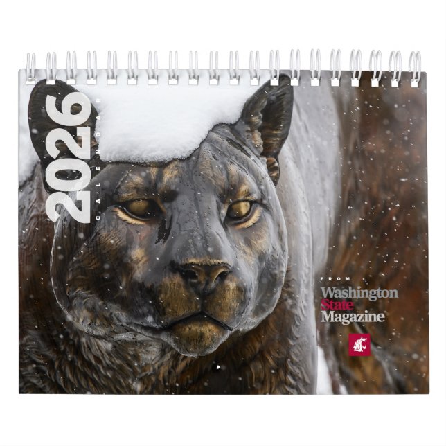Calendário Washington State Magazine 2026 Mini Calendar (Capa)
