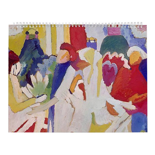 Calendário Wassily Kandinsky Oriental (Capa)