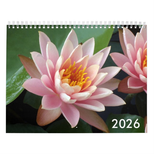 Calendário Water Lilies Calendar 2026 (Capa)