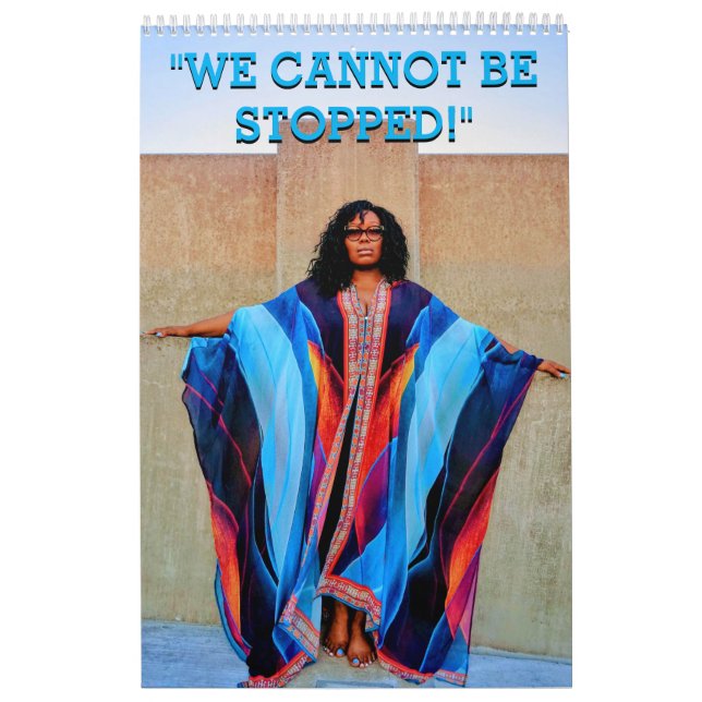 Calendário "WE CANNOT BE STOPPED!" - Fashion Calendar (Capa)