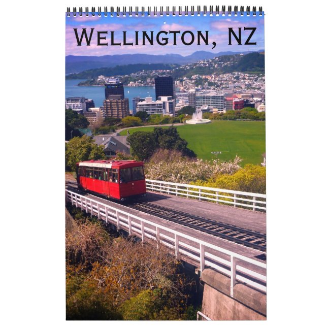 Calendário wellington nz (Capa)