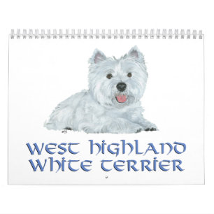 Calendário Westie