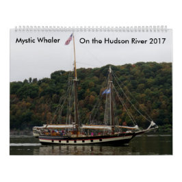 Calendário Whaler místico no Rio Hudson 2017