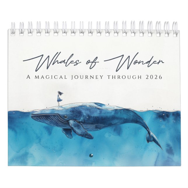 Calendário Whales of Wonder (Capa)