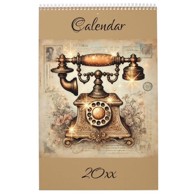 Calendário Whimsic Victorian Steampunk (Capa)