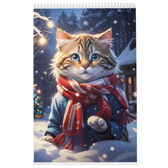 Calendário Whimsy - Um ano de feline Delight (Capa)