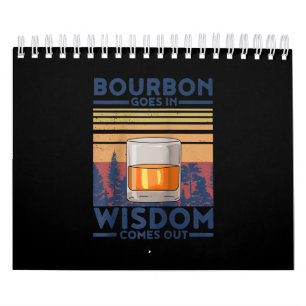 Calendário Whiskey Bourbon sai na sabedoria