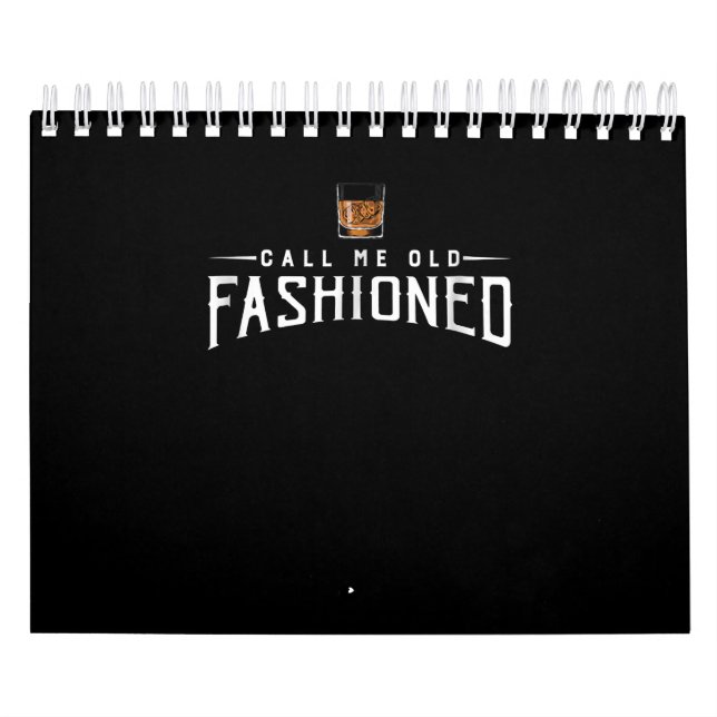 Calendário Whiskey me chama de velho moído (Capa)