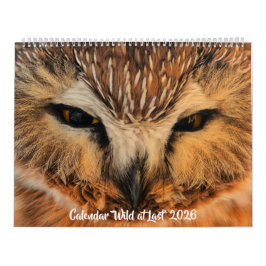 Calendário 'Wild at Last' 2026