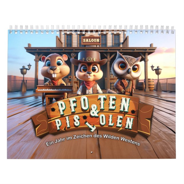 Calendário Wilder Westen Kalender  (Capa)