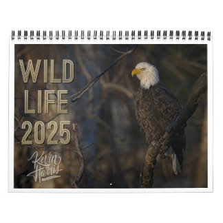 Calendário Wildlife 2025 de Kevin Harris
