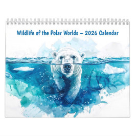 Calendário Wildlife of the Polar Worlds – 2026 Calendar
