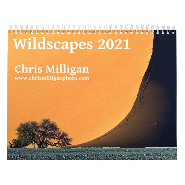 Calendário Wildscapes 2021 por Chris Milligan (Capa)