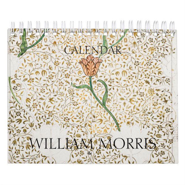 CALENDÁRIO : WILLIAM MORRIS DESIGNS  (Capa)