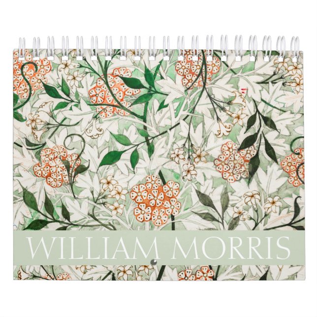 CALENDÁRIO : WILLIAM MORRIS DESIGNS (Capa)