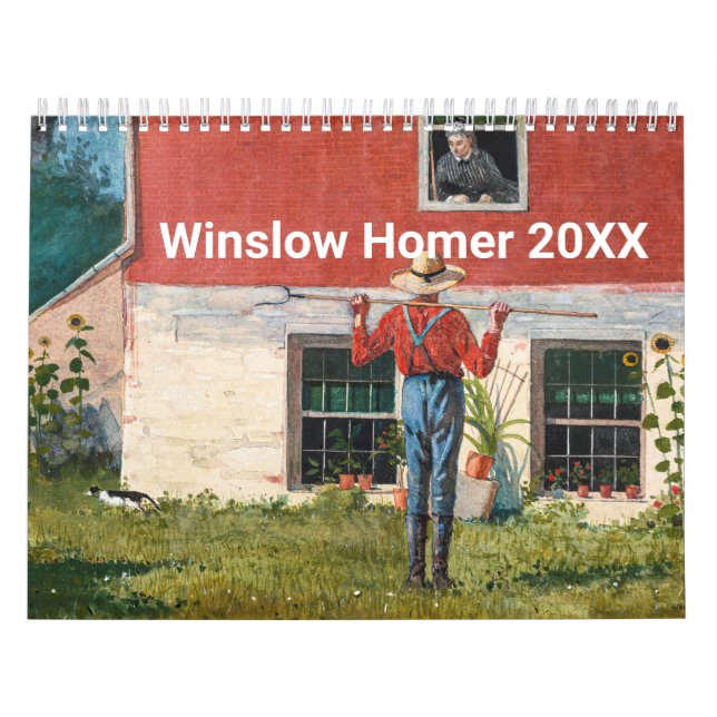 Calendário Winslow Homer Nature Classic (Capa)