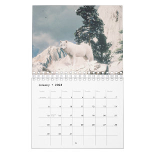 Calendário Wolf Calendar