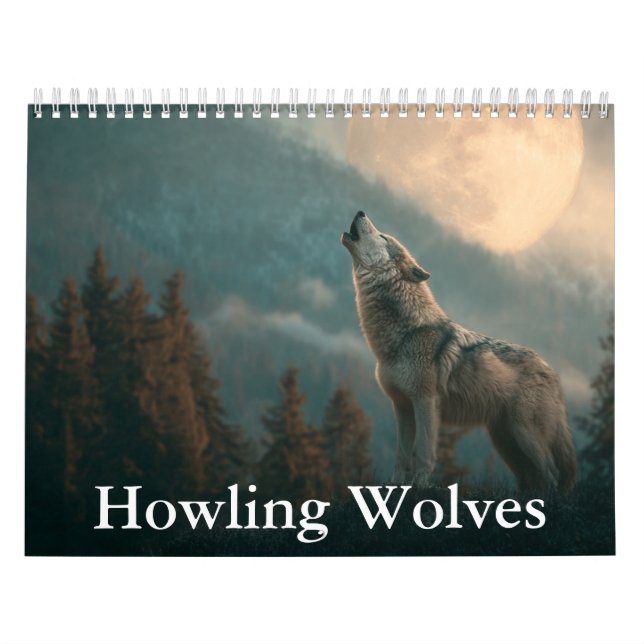 Calendário Wolf Calendar (Capa)