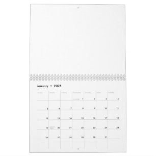 Calendário Wood Wall Art