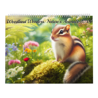 Calendário Woodland Animals