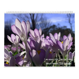 Calendário Woods Walking 2022 Calendar