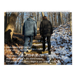 Calendário Woods Walking 2025 Calendar
