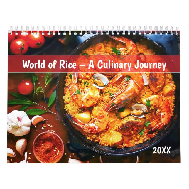 Calendário World of Rice – A Culinary Journey (Capa)