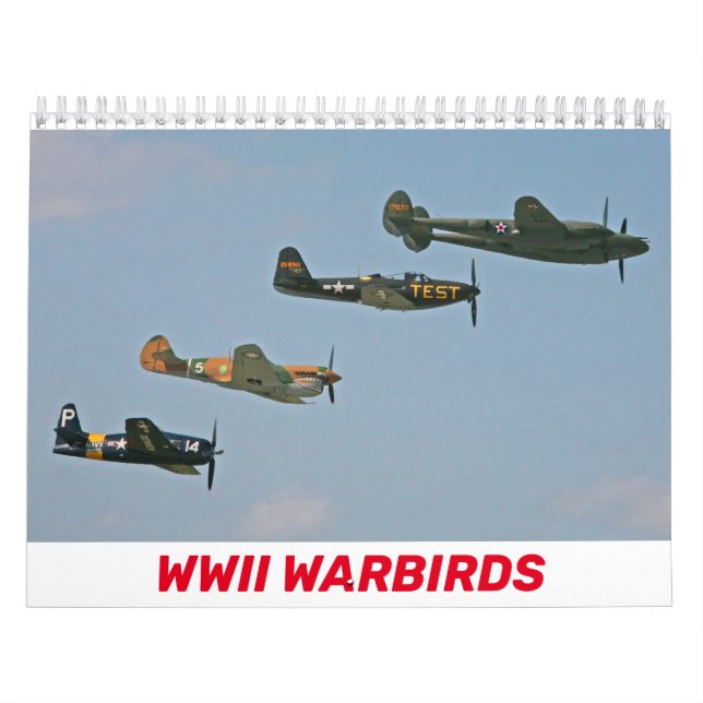 Calendário WWII dos Warbird (Capa)