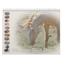Calendário Wyoming, Cavalos Selvagens