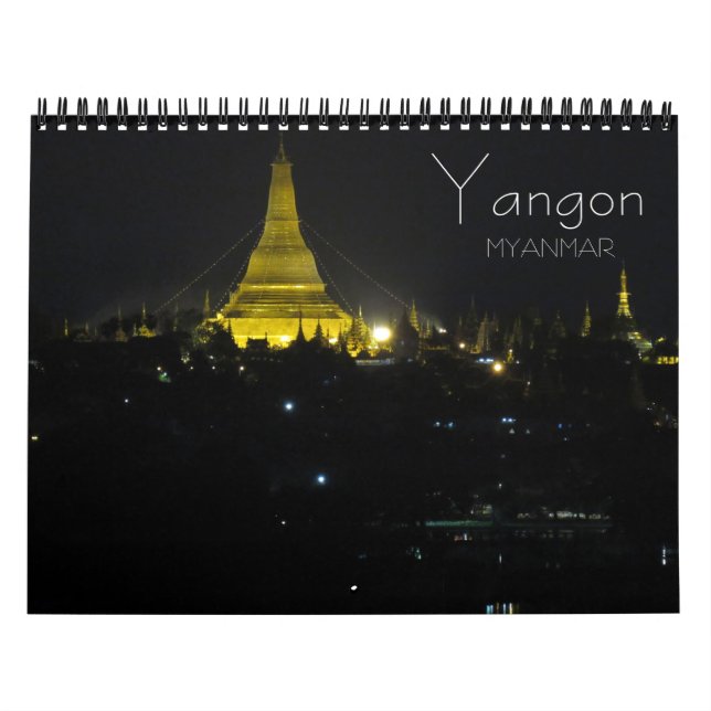 Calendário yangon 2025 (Capa)