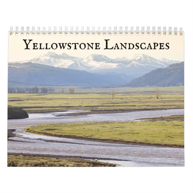 Calendário Yellowstone Landscapes (Capa)