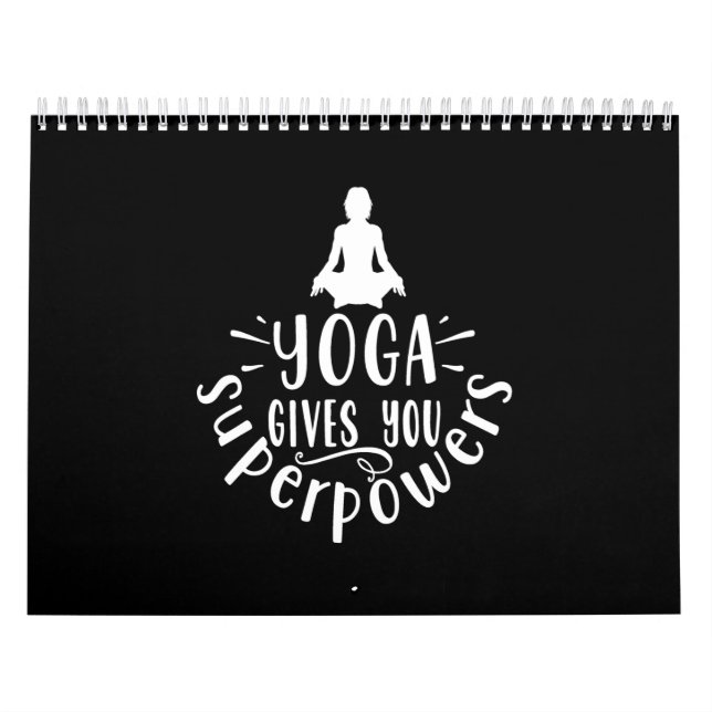 Calendário yoga te dá superpoderes (Capa)