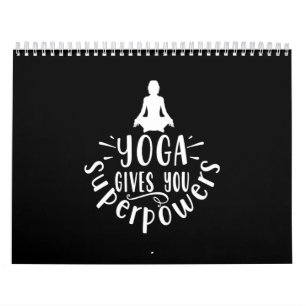 Calendário yoga te dá superpoderes