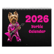 Yorkie Calendar