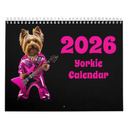 Calendário Yorkie Calendar