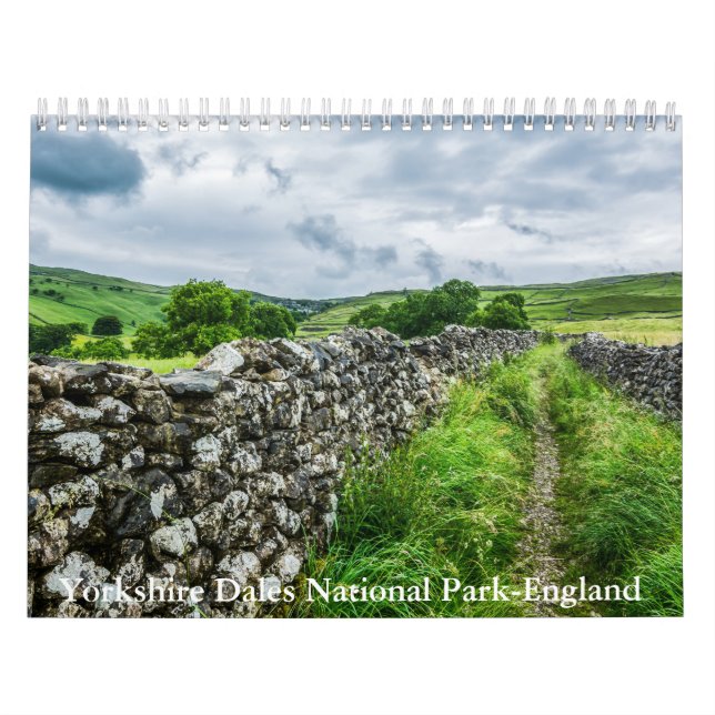 Calendário Yorkshire Dales National Park-England Calendar (Capa)